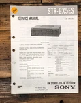 Sony STR-GX5ES Receiver Service Manual *original*. Fixed Price $19.97.