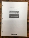 Nikko NR-515 Receiver Service Manual *original*. Fixed Price $24.97.
