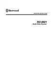 Sherwood RD-8601 Receiver Owners Instruction Manual. Fixed Price $22.24.