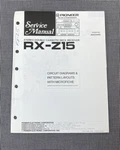 Pioneer Stereo Cassette Deck Receiver RX-Z15 Original Service Manual+fiche J0541. Fixed Price $27.95.