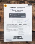 Onkyo A-8150 Amplifier Service Manual *original*. Fixed Price $24.97.
