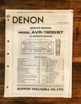 Denon AVR-1800 AVR-87 Receiver Service Manual *original*. Fixed Price $19.97.