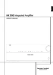 Harman Kardon HK990 Receiver Owners Manual. Fixed Price $22.24.