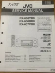 Jvc RX-668VBK 668RBK 667VBK Audio Video Receiver Original Service Repair Manual. Fixed Price $19.94.