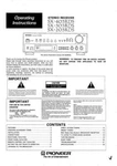 Pioneer SX-403RDS SX-303RDS SX-203RDS -rds Receiver Owners Manual. Fixed Price $22.24.