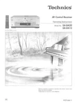 Technics SA-DA15 SA-DA20 Receiver Owners Instruction Manual Reprint. Fixed Price $22.24.