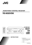 Jvc RX-6020VBK Receiver Owners Instruction Manual Reprint. Fixed Price $22.24.