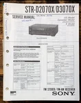 Sony STR-D2070X STR-D3070X Receiver Service Manual *original*. Fixed Price $24.97.