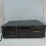 Yamaha KX-W492 Dual Cassette Deck Tested Powers On For Parts/repair. Fixed Price $72.36.