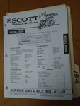 Scott RS550 Service Manual Original Repair Book Stereo Receiver Tuner Radio. Fixed Price $20.00.