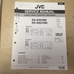 Jvc Service Manual For The RX-618VBK RX-660VBK Receiver. Fixed Price $11.98.
