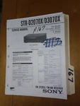 Sony STR-D2070X D3070X Service Manual Original Repair Book Stereo. Fixed Price $19.98.