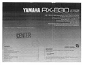 Yamaha RX-830 Receiver Owners Manual. Fixed Price $22.24.