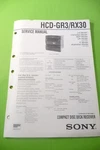 Service Manual Guide For Sony HCD-GR3, HCD-RX30, Original. Fixed Price $14.88.