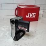 Jvc GR-DVP3U Minidv Camcorder W/ Dock Charger Cords & Bag *parts Repair. Fixed Price $40.00.