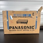 Open Box Panasonic RS-803US Stereo 8-TRACK Tape Recorder. Fixed Price $98.00.