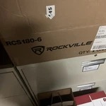 Rockville RCS180-6 180W 6-ZONE 70V Commercial Amplifier, Bluetooth, Usb/sd/rca,. Fixed Price $130.00.
