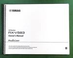 Yamaha RX-V583 Instruction Manual: Full Color 132 Pages & Protective Covers!. Fixed Price $25.20.