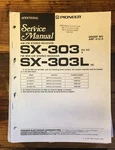 Pioneer SX-303L Receiver Service Manual *original*. Fixed Price $14.97.