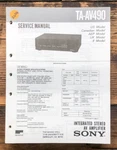 Sony TA-AV490 Amplifier Service Manual *original*. Fixed Price $14.97.