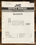Jvc RX-515VTN Receiver Service Manual *original*. Fixed Price $19.97.