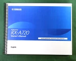 Yamaha RX-A720 Instruction Manual: Full Color 126 Pages & Protective Covers!. Fixed Price $25.20.