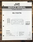 Jvc Receiver Service Manual *original*. Fixed Price $24.97.
