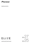 Pioneer SC-27 Receiver Owners Manual. Fixed Price $22.24.