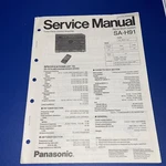 Panasonic Service Manual Stereo Music Center SA-H91. Fixed Price $20.00.