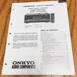 Onkyo TX-SV909PRO Tuner Amplifier Service Manual Original. Fixed Price $11.25.
