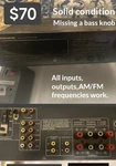 Marantz SR-48U Hi-fi Am/fm Stereo Receiver No Remote Tested Working. Fixed Price $60.00.