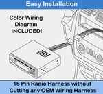 Wire Harness Replacement For Sony Car Radio CDX-F7710 CDX-F7715X CDX-GT24W. Fixed Price $40.94.
