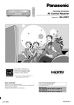 Panasonic SA-XR57 Receiver Owners Instruction Manual. Fixed Price $22.24.
