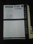 Aiwa AV-DV500 Service Manual Original Repair Book. Fixed Price $49.99.