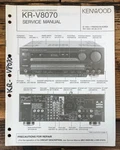 Kenwood KR-V8070 Receiver Service Manual *original*. Fixed Price $19.97.