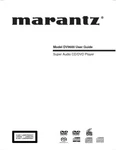 Marantz DV9600 Dvd Player Owners Manual. Fixed Price $19.99.