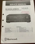 Sherwood R-325RDS A/v Pro Logic Receiver Original Service Repair Manual. Fixed Price $11.95.