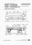 Service Manual For Kenwood KRF-V5200. Fixed Price $15.62.