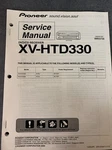 Pioneer XV-HTD330 Service Manual Original W/schematics, Diagrams, Parts, Etc. Fixed Price $12.99.