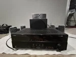 Yamaha RX-V371 5.1 Home Theater System NS-AP1405BL Speakers Subwoofer. Fixed Price $280.00.