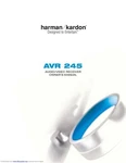 Harman Kardon AVR245 Receiver Owners Manual. Fixed Price $22.24.