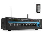Pyle Power Amplifier 120W Microphone Pa Mono 70V Output & Talkover. Fixed Price $108.99.