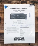 Onkyo A-809 Amplifier Service Manual *original*. Fixed Price $29.97.