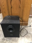 Aiwa TS-W45U Powered Subwoofer 40W Wired Home Audio Speaker Black. Fixed Price $58.00.