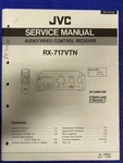 Jvc RX-717VTN RX717VTN Service Manual **original**. Fixed Price $24.99.
