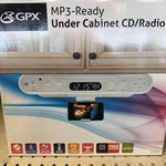 Gpx MP3-READY Under Cabinet Cd/radio KC232S New Open Box. Fixed Price $44.99.