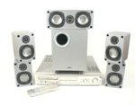 Denon DHT-700DV Home Theater System 5.1 Channel Dolby Digital W/remote Bundle. Fixed Price $239.99.