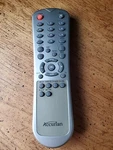 Accurian Remote Control For Model 16-3499 HTS6000 Hdtv Receiver Tested & Cleaned. Fixed Price $10.00.