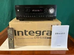 Integra DTR-5.5(B) Receiver Bundled With Remote And Manual. Fixed Price $130.00.