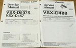 Pioneer VSX-D507S D457 D488 Audio/video Receiver Original Service Repair Manual. Fixed Price $11.95.